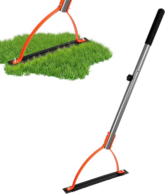 Walensee 41in Double-Edged Scythe, Weed Cutter for Cutting Weeds & Grass