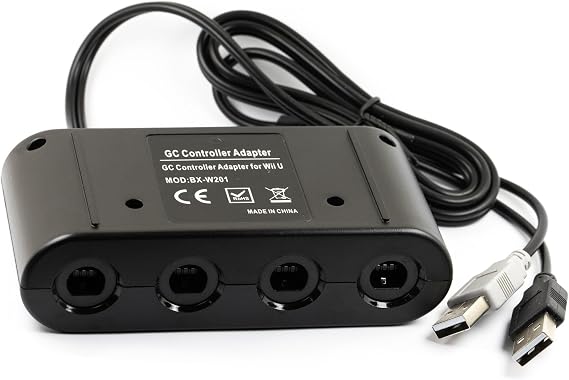 Controller Adapter for Gamecube Wii U, PC Windows USB and Switch/Switch 2