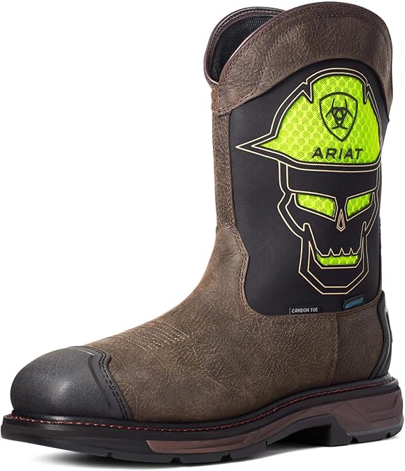 ARIAT Men's Workhog Xt Venttek Bold Waterproof Carbon Toe Work Boot Western