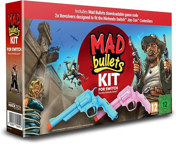 Maxx Tech Mad Bullets Kit for Nintendo Switch