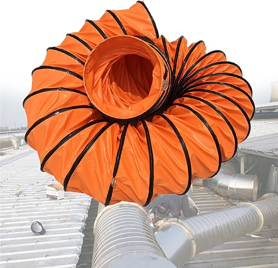 Flexible Hose 16/32ft Flexible Vent Duct for Ventilator Blower Extractor Fan 16/20/24 Inch Retractable Ducting Kit,5m-60cm