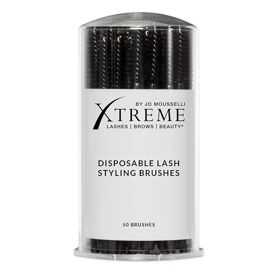 Xtreme Lashes Disposable Lash Styling Brushes, 50 Pack