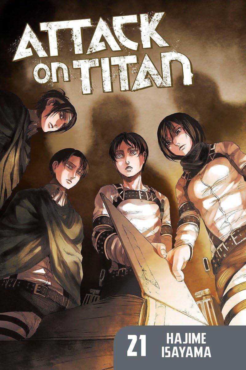 Attack on Titan 21 Paper Cover – Illustrated, April 25, 2017