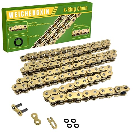 Gold 520 X-Ring Chain 72 Links - UniversalEnhanced Durability & Performance