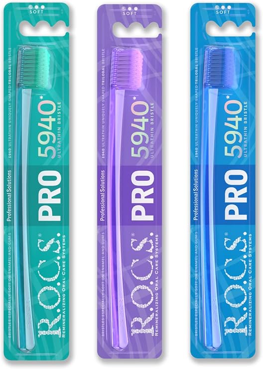 R.o.c.s. Pro 5940 Adet FirÇa Kili İÇeren DİŞ FirÇasi - 3 Adet