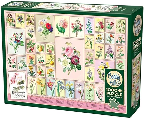 Cobble Hill 1000 Piece Puzzle - Redoute - Sample Poster Included