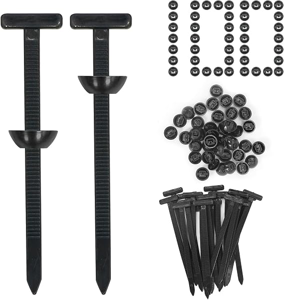 100 pcs 90mm Nylon Universal Cable Tie Buckle,Heavy Duty Self-Locking Zip