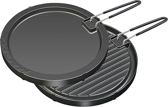 Magma A10-198 Reversible Griddle (Party Size) for Marine Kettle Grill