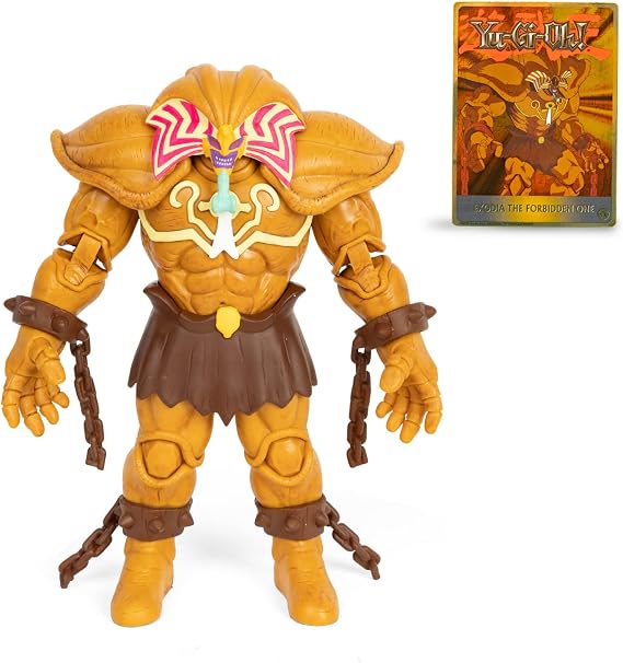 Yu-Gi-Oh! Highly Detailed 7 inch Articulated Action Figure, Limited Edition, Includes Exclusive Trading Card, Exodia The Forbidden One