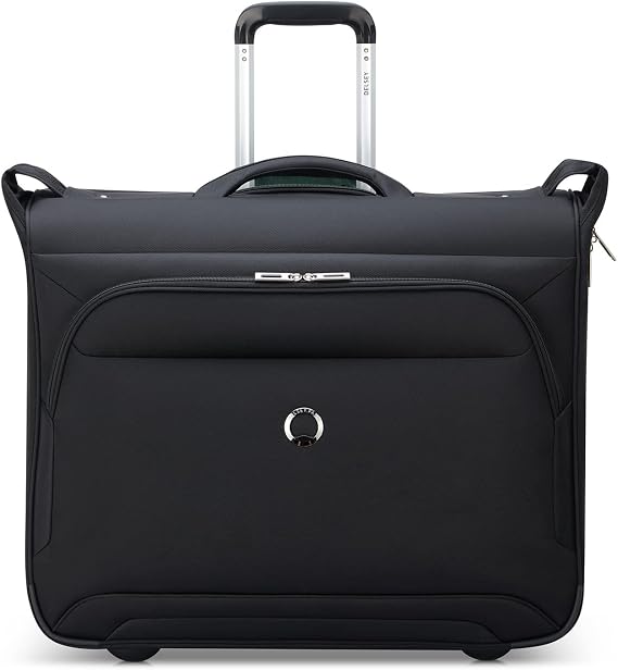 DELSEY PARIS Sky Max 2.0 Two Wheel Garment Bag, Black