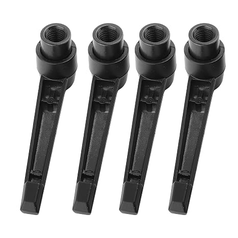 4pcs Fixing Handle Machine Knobs, Adjustable Stainless Steel Female Thread (M5)