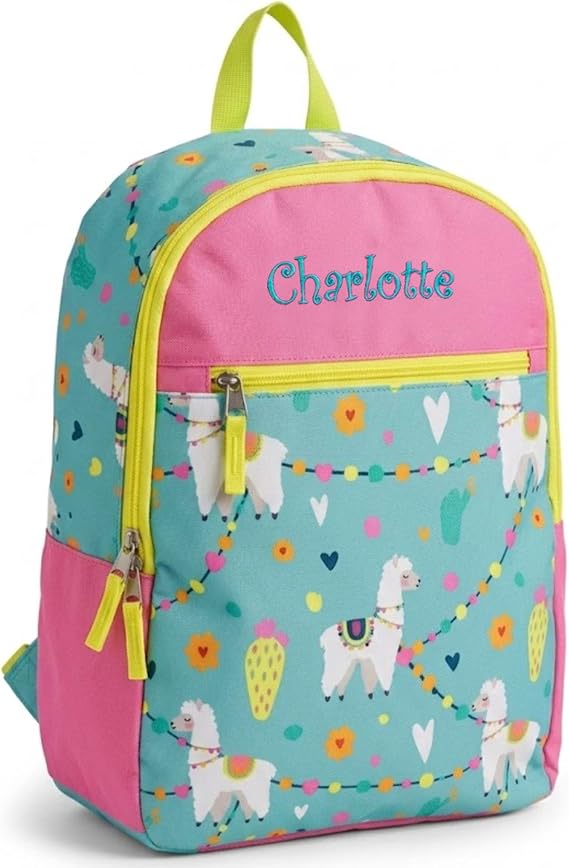 DIBSIES Personalized Grab n Go Llamas Backpack