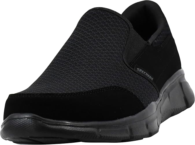 Skechers Equalizer – Persistent – Black/Black Fabric