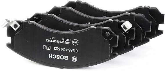 Bosch BP279 - Brake Pads Car Front Axle - 1 Set of 4 Pads