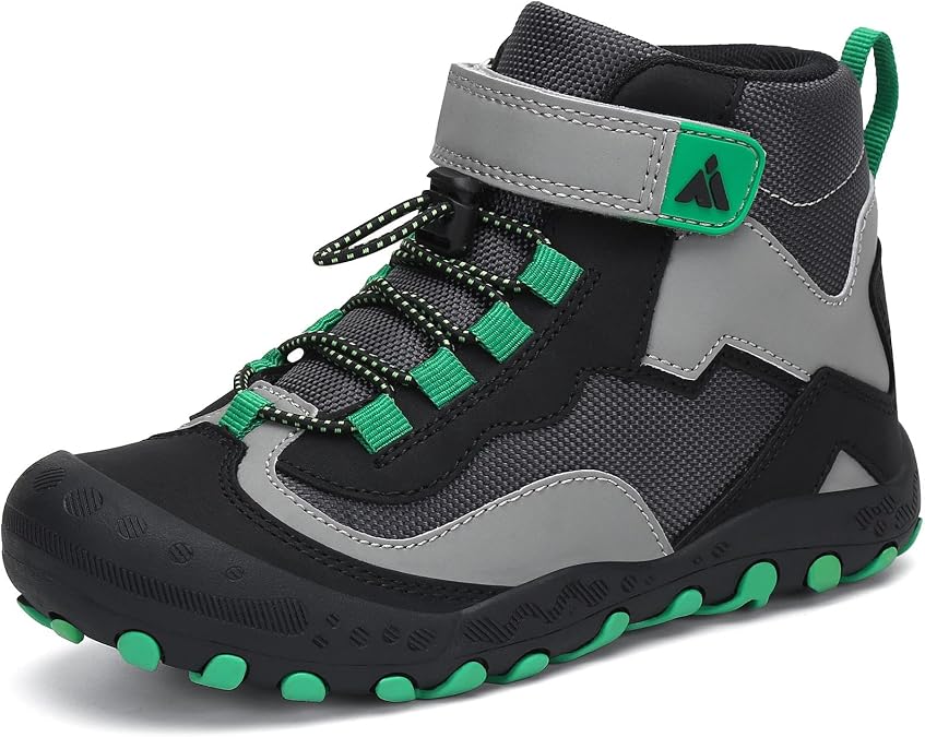 Mishansha Kids Hiking Boots Toddler Boys Girls Hiking Shoes Outdoor Trail