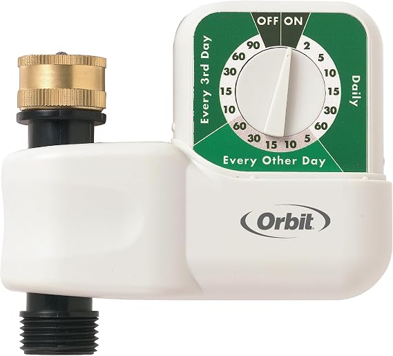 Orbit 62024 Single-Dial Hose Watering Digital Timer,#34;3"" x 7.5"" x 9.5"""