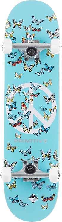 Primitive Skateboard Complete Codes Teal 7.75" Assembled