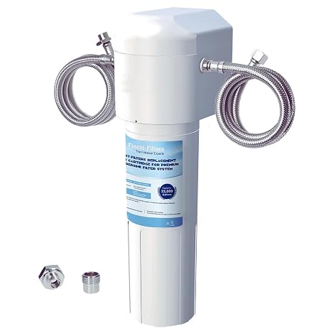 Under Sink Water Filter System High Capacity 80,000 Litres Undersink Drinking Water Filtration System Reduce Heavy Metals, Chlorine, Bad Taste, Odours