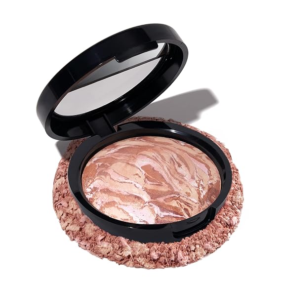 LAURA GELLER Baked Bronze-N-Brighten Bronzer Powder, Bronze Glow - Fair