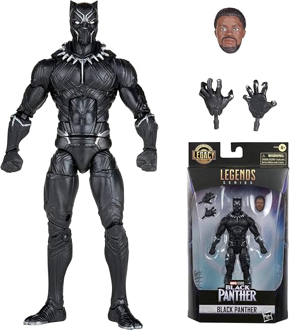 Hasbro - 141759 Legacy Collection Black Panther Marvel 6" Figure