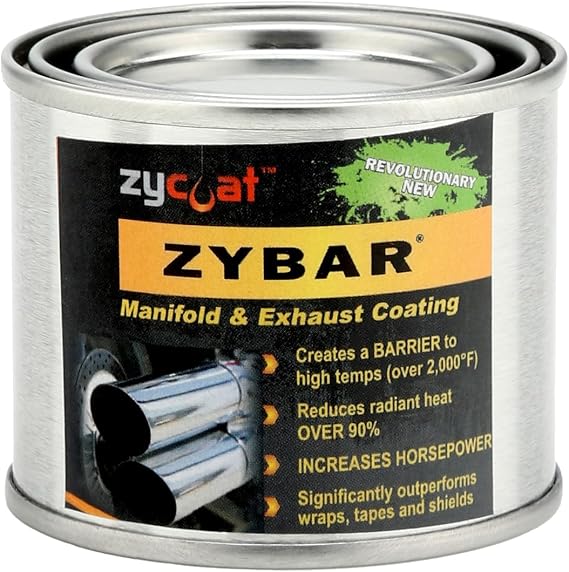 ZyCoat ZyBar 10004 High Temperature Coating - Bronze Satin, 4 Ounce