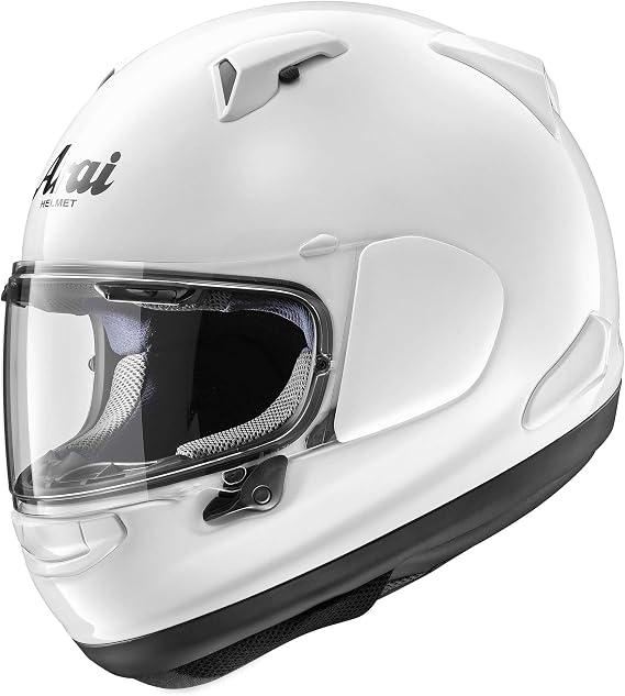 Arai Quantum-X Solid Adult Street Motorcycle Helmet - Diamond White/X-Small