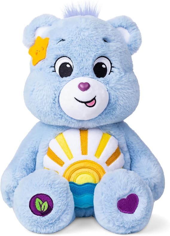 Care Bears 14" Medium Plush - Sea Friend Bear - Soft Huggable Eco Friendly Material!