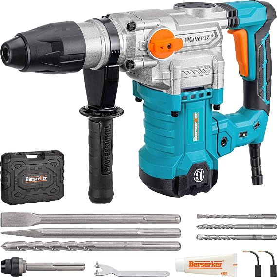 Berserker 1-9/16" SDS-Max Heavy Duty Rotary Hammer Drill for Concrete 42M