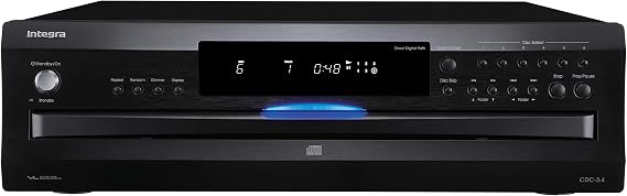 Integra Premium 6 Disc CD Carousel Changer Black (CDC-3.4)
