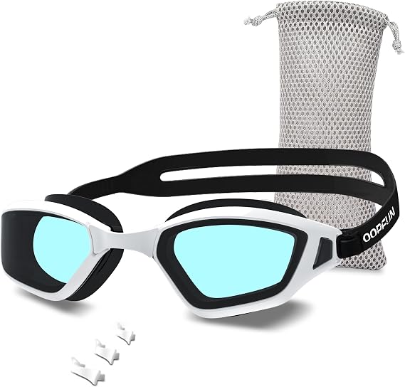 Adult Swim Goggles No Leakage Anti Fog Anti UV Swimming Goggles for Men Women Clear Vision