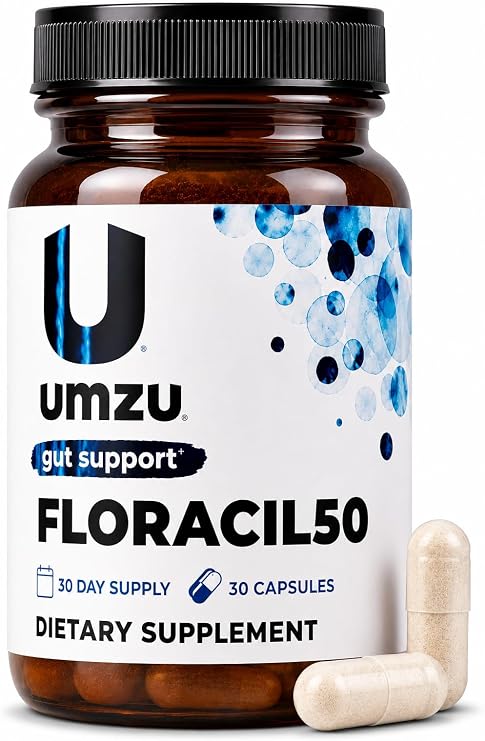 UMZU Floracil50 Probiotic Supplement, 50 Billion CFU, 30 Day Supply