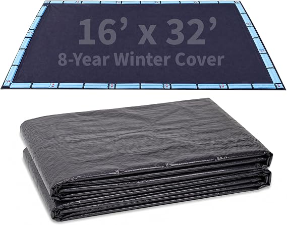 Blue Wave Arctic Armor 16x32-ft Rectangular In-Ground Pool Winter Cover