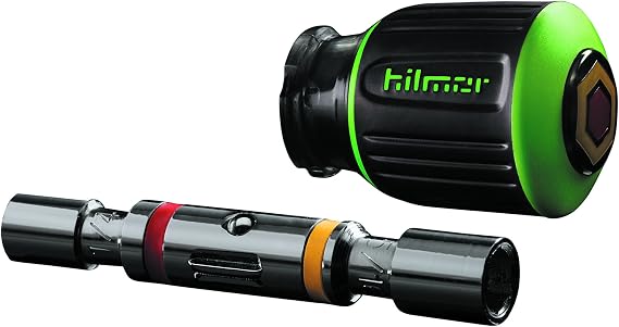 Hilmor 1937818 Magnetic Nut Driver 1/4" and 5/16" - Quick-Change HVAC Tool