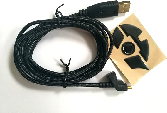 USB Mouse Cable with Mouse Feet for Razer Naga Epic Chroma MMO Gaming Mouse