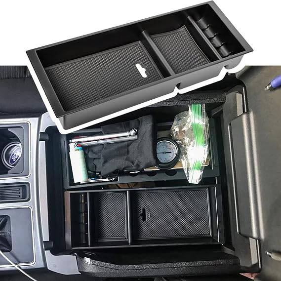 EDBETOS Center Console Organizer for 2015-2020 Ford F150 Accessories F-150