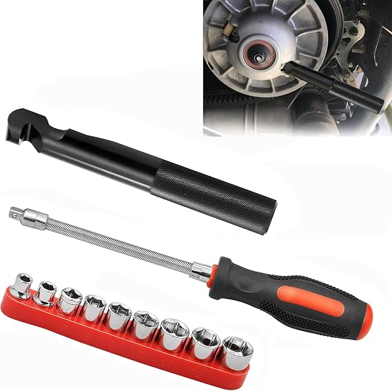 Belt Change Tool Kit for Polaris RZR, Clutch Cover Removal Tool