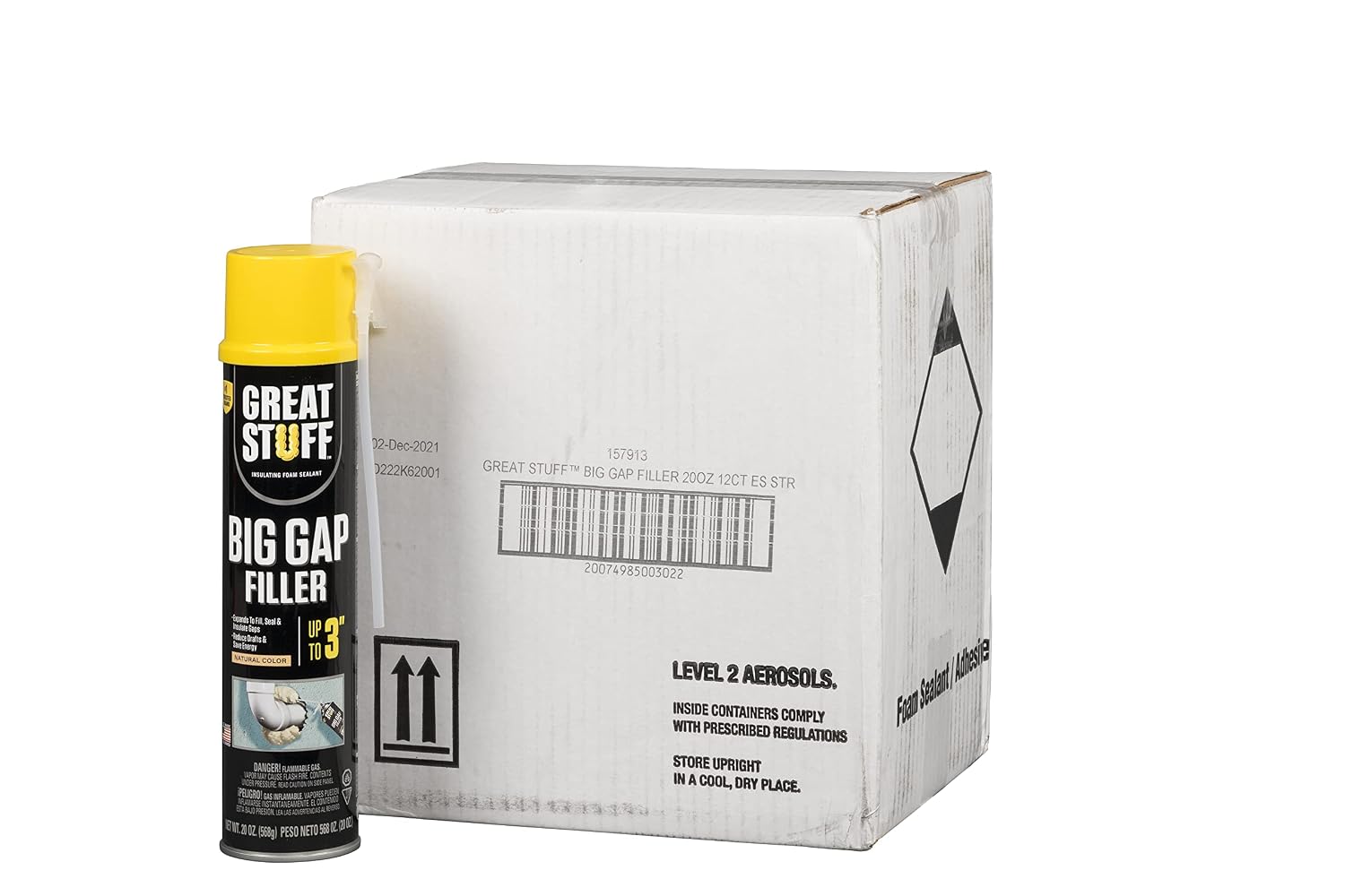 3-Pack Great Stuff Insulating Foam Sealant Big Gap Filler