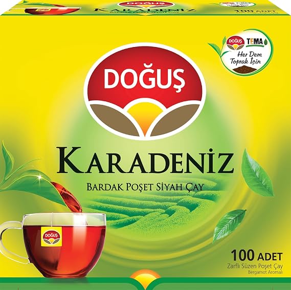 Doğuş Karadeniz Süzen Poşet 100X2 Gr Bergamot Aromalı Çay