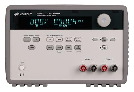 KEYSIGHT E3648A 100W Dual Output Power Supply Two 8V, 5A or 20V, 2.5A