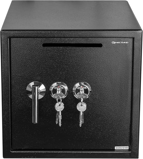Genie Hand Dual Lock Safe Box (Depository)