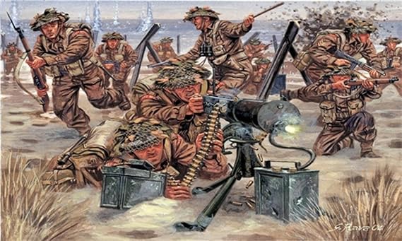 Italeri WW2 - British Infantry, Multi-Color
