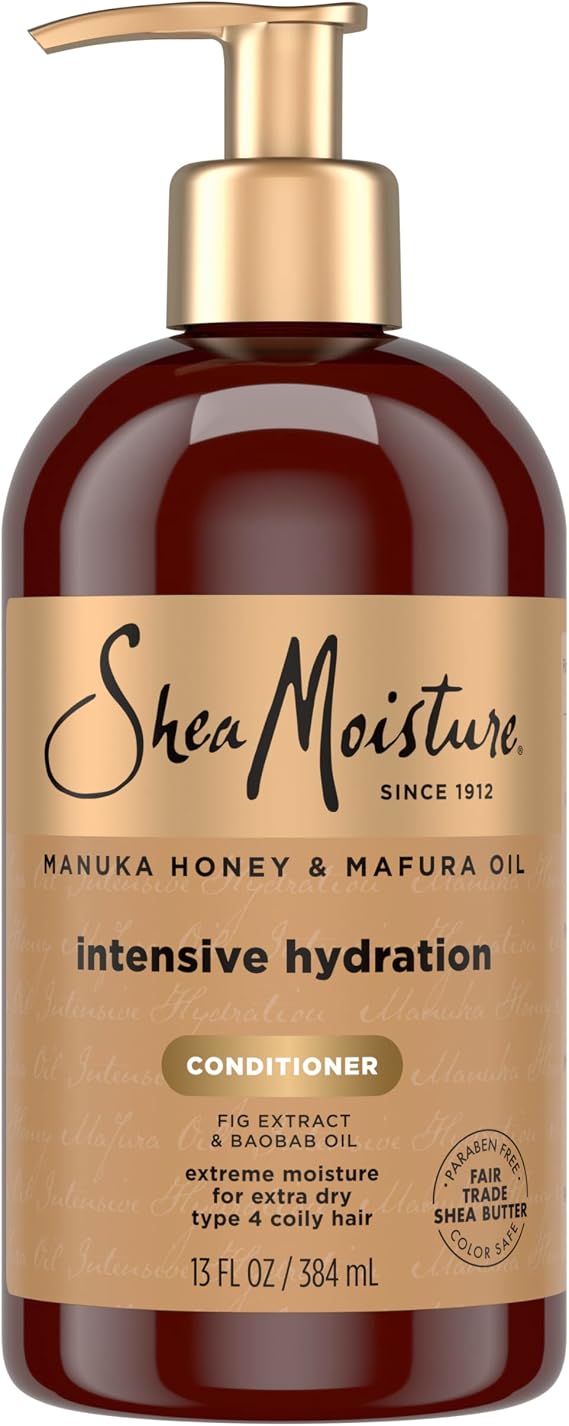 SheaMoisture Community Commerce Manuka Honey & Mafura Oil Intensive Hydration Conditioner - 380ml