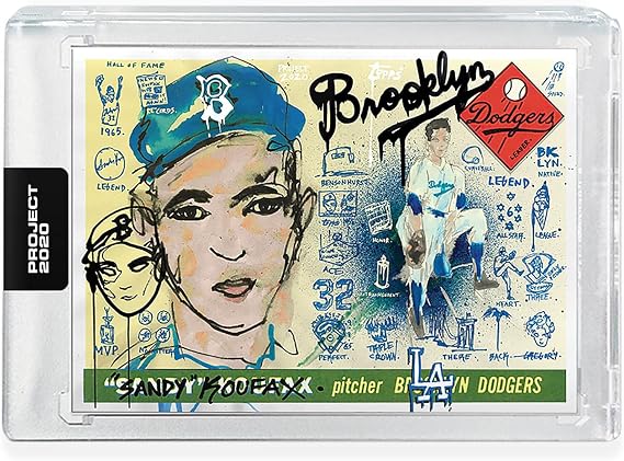 Topps Project 2020 Card 274-1955 Sandy Koufax by Gregory Siff