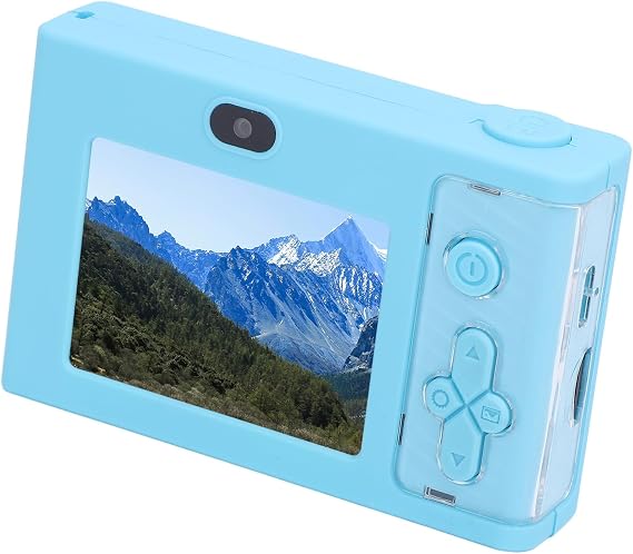 Digital Camera 1080p Full HD 48MP Compact Camera with 8X Zoom and Anti Shake Function for Travel (32GB)