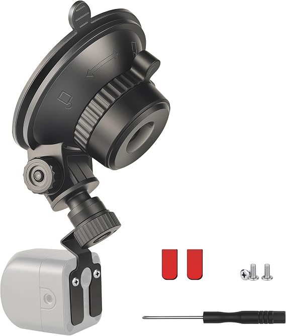 Rear Camera Mount with Suction Cup,Backup Camera Mount for Rear Windshield