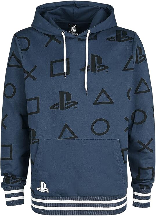 PlayStation - AOP Icons Men's Hoodie - XL