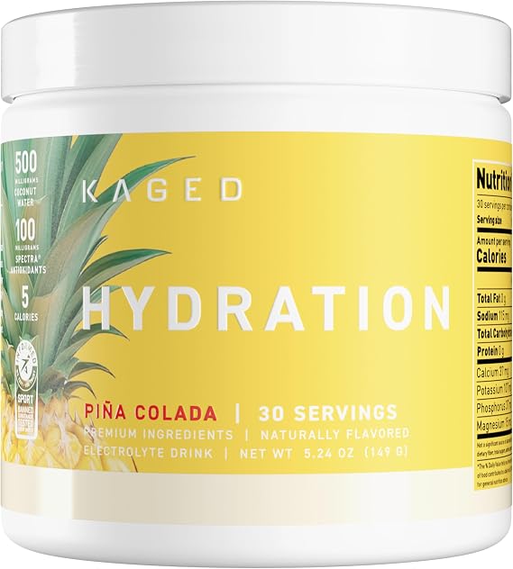 Kaged Electrolyte Hydration Powder | 30 Servings