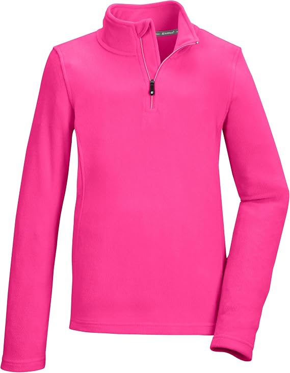 killtec Y Girls Fleece Shirt, Fuchsia, 14