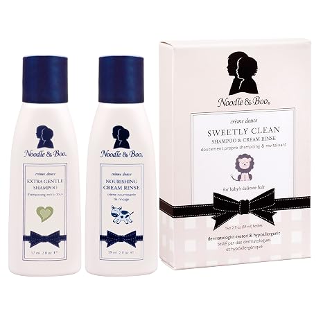 Noodle & Boo Extra Gentle Baby Shampoo and Nourishing Cream Rinse Set