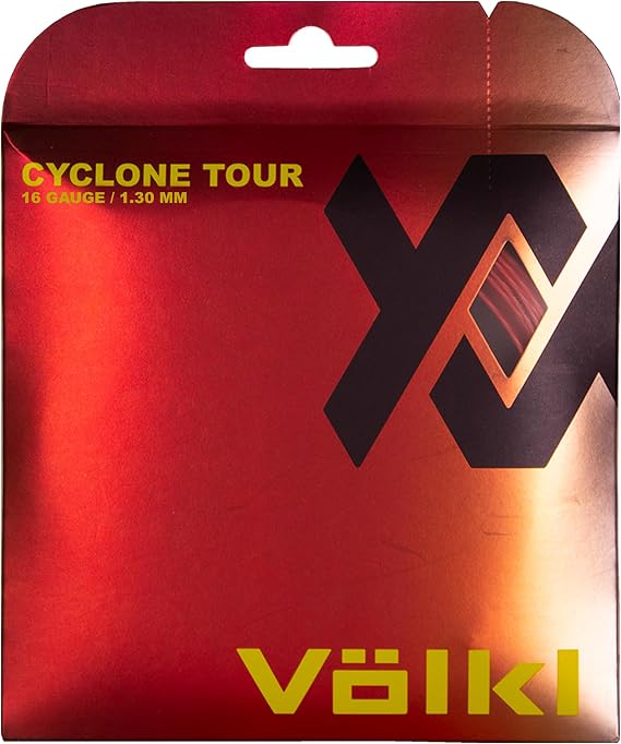 Volkl Cyclone Tour Tennis String Set-16G-Red